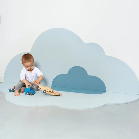 Alfombra de juegos nubes grande Quut