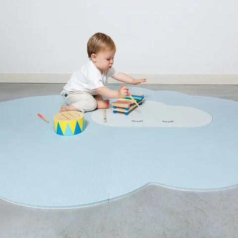 Alfombra de juegos nubes grande Quut