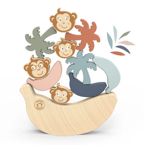 Juego de equilibrio madera Speedy Monkey