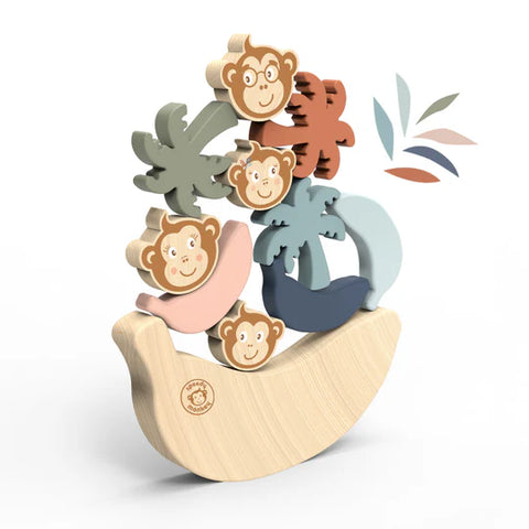 Juego de equilibrio madera Speedy Monkey