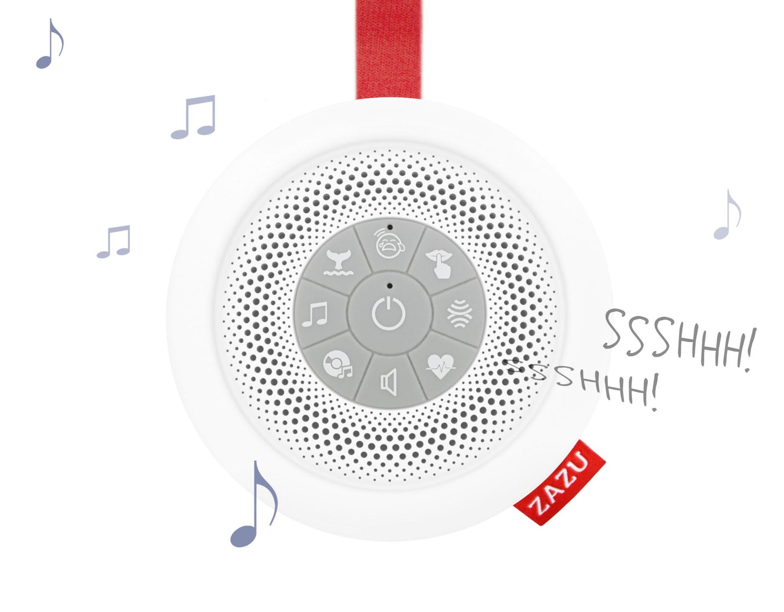 Altavoz portátil con sonidos calmantes Suzy Zazu Kids