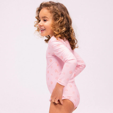 Bañador UV niña con mangas Swim Essentials