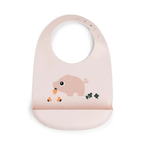 Babero de silicona "Tiny Farm" Done by Deer