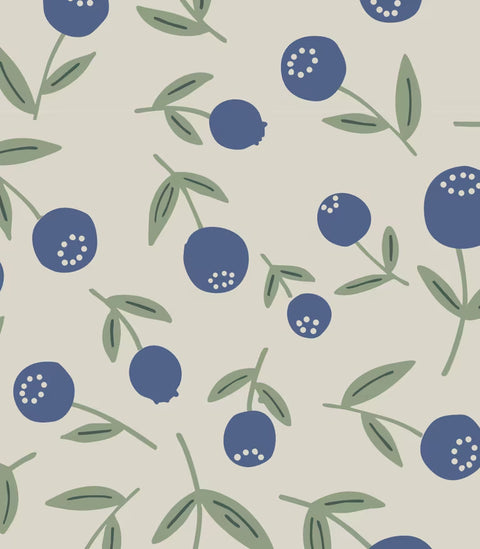 Sábana bajera Stokke Sleepi V3 - Nordic Blueberries - imagen 4