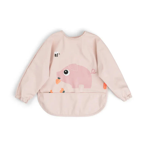 Babero con bolsillo y mangas Tiny Farm Done by Deer