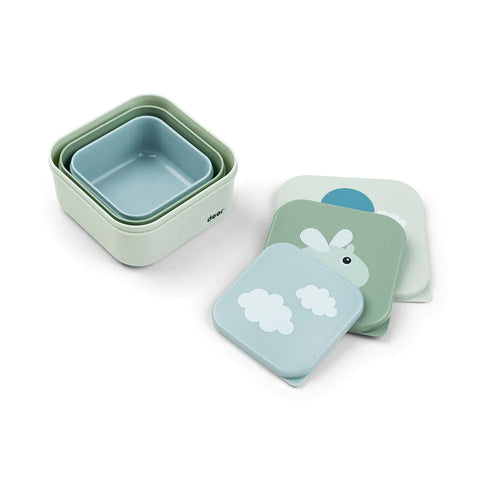 Set snack box 3 piezas Happy Clouds Done by Deer