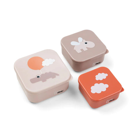 Set snack box 3 piezas Happy Clouds Done by Deer