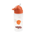 Botella con pajita Happy Clouds Papaya 350 ml