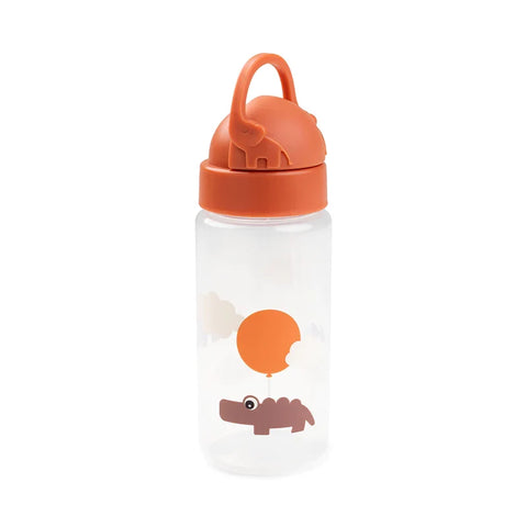 Botella con pajita Happy Clouds Papaya 350 ml - imagen 2