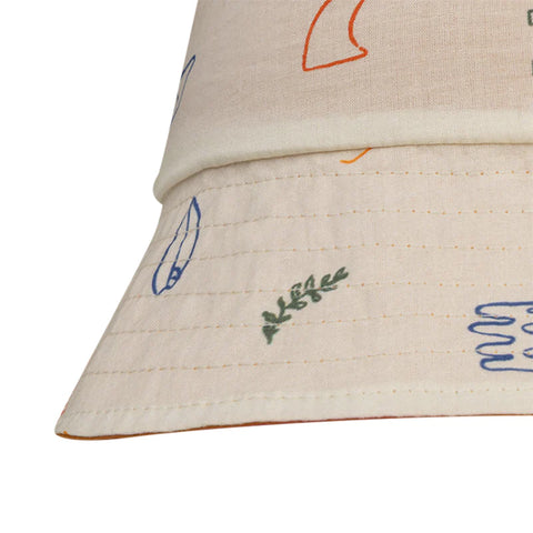Gorro de sol reversible infantil Swim Essentials