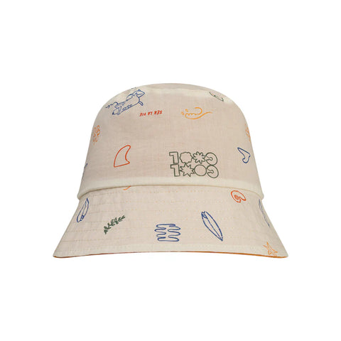 Gorro de sol reversible infantil Swim Essentials