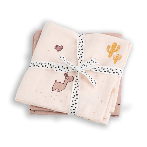 Pack de 2 Muselinas - Lalee de 120 X 120 cm
