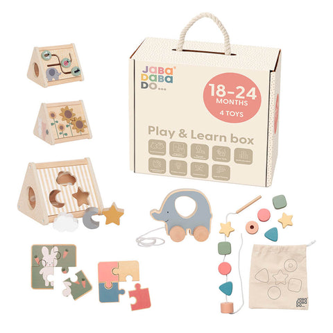 Caja Juega y Aprende 18–24 meses Jabadabado