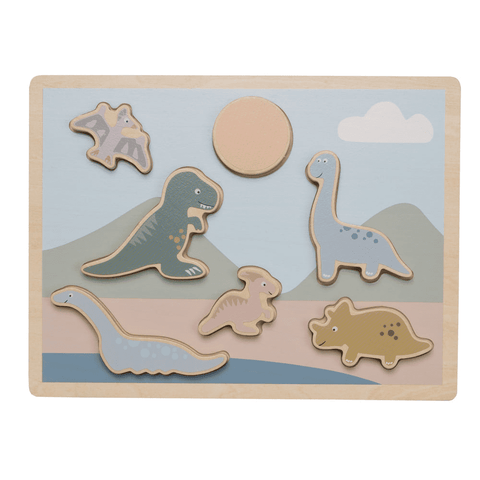 Puzzle encajable Dino Jabadabado