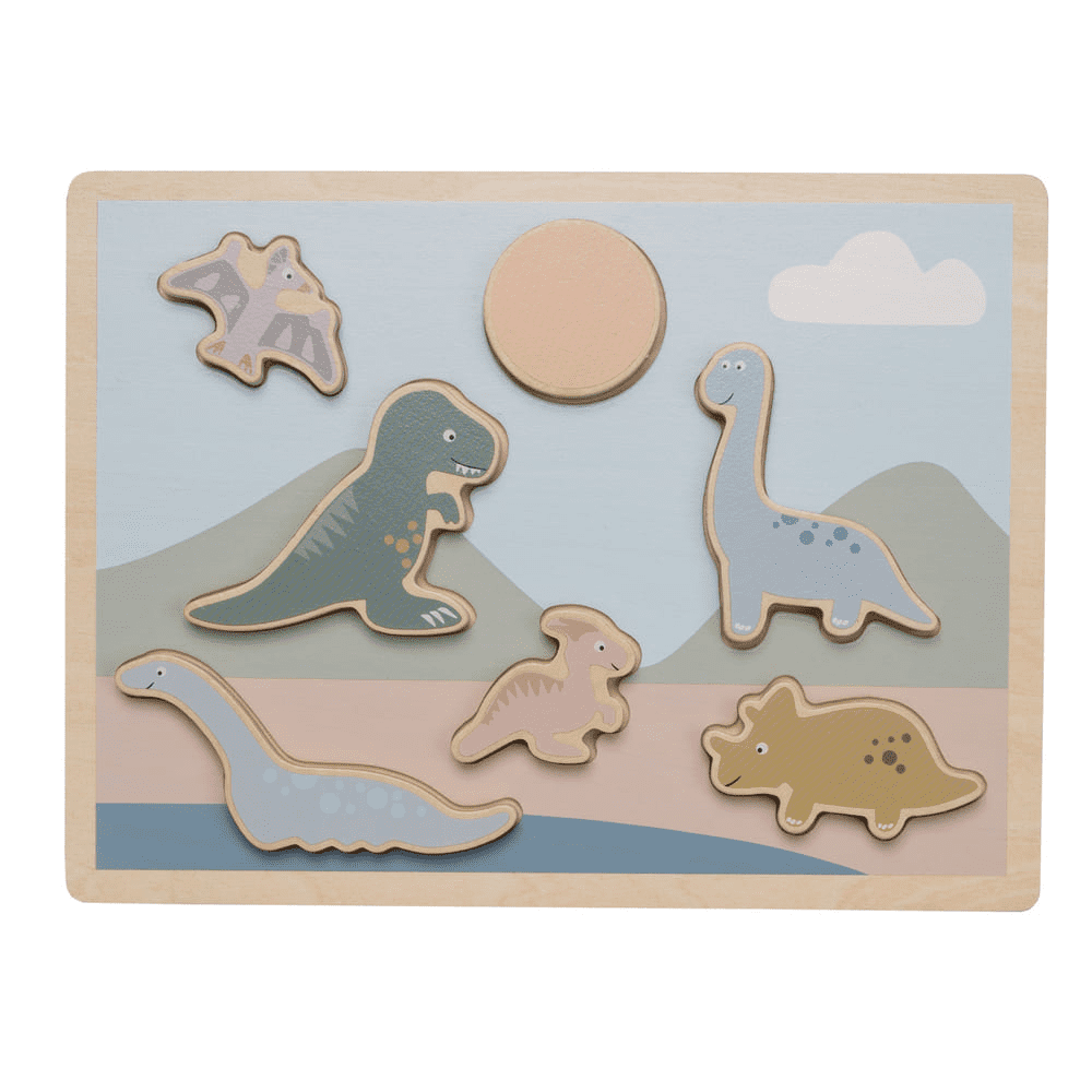 Puzzle encajable Dino Jabadabado