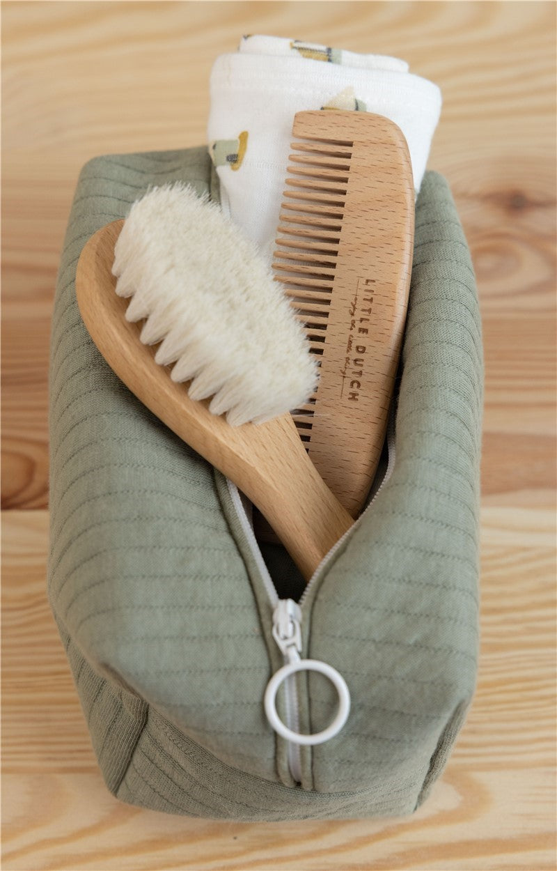 Set de cepillo y peine para bebé Little Dutch