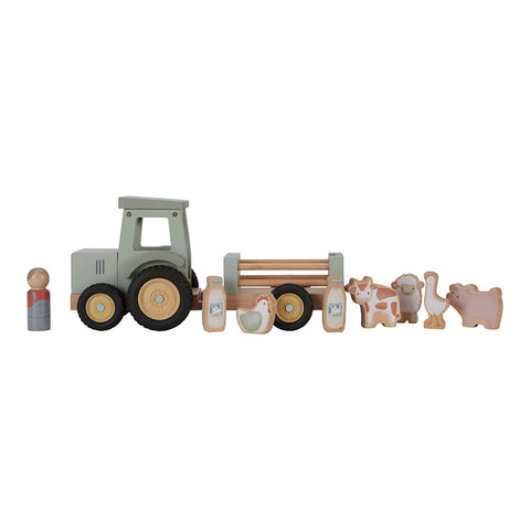 Tractor con remolque Pequeña Granja Little Dutch