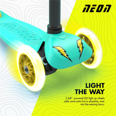 Patinete Neon Bolt Yvolution - Rosa