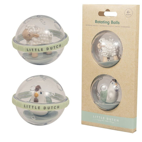 Bolas giratorias Little Farm