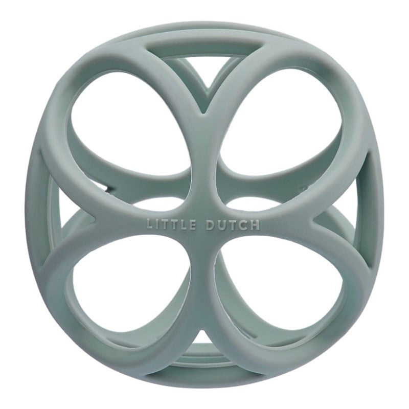 Pelota sensorial silicona verde Little Dutch