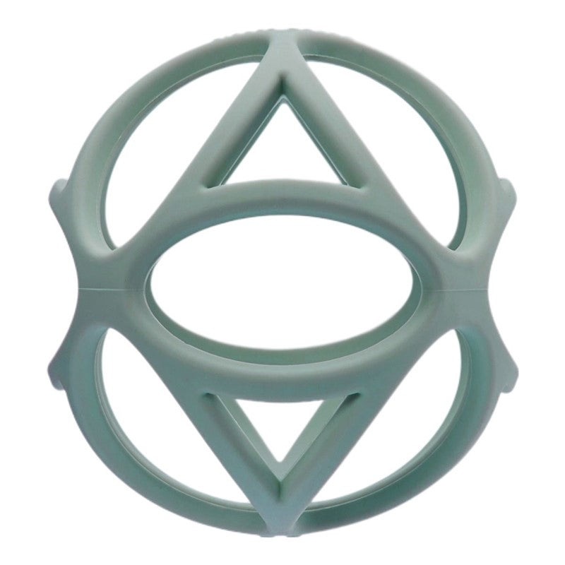 Pelota sensorial silicona verde Little Dutch