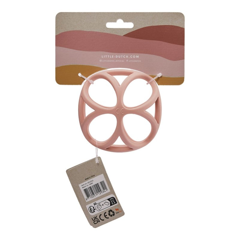 Pelota sensorial silicona verde Little Dutch