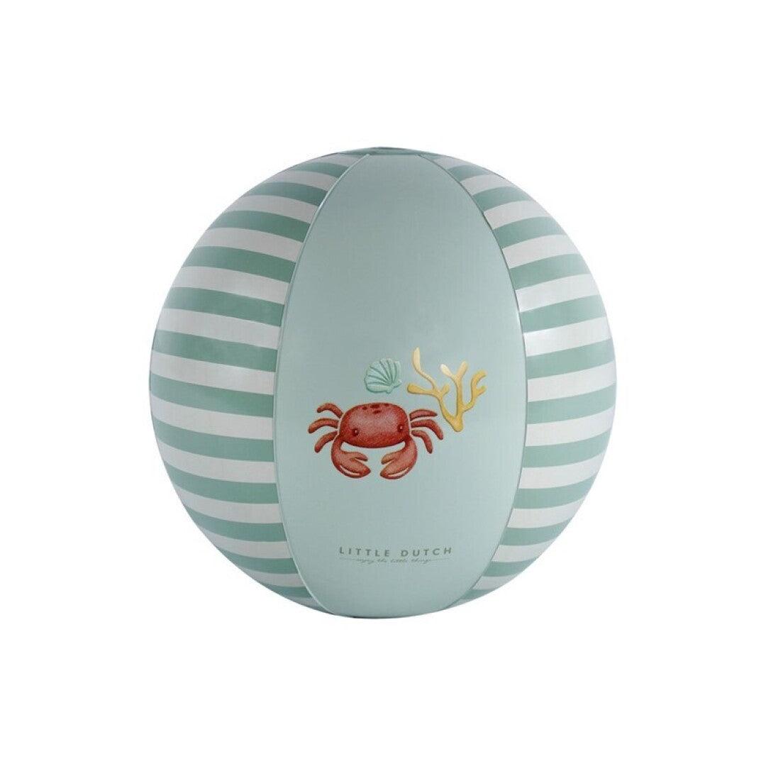 Pelota de playa Fresh Verde 35cm Little Dutch