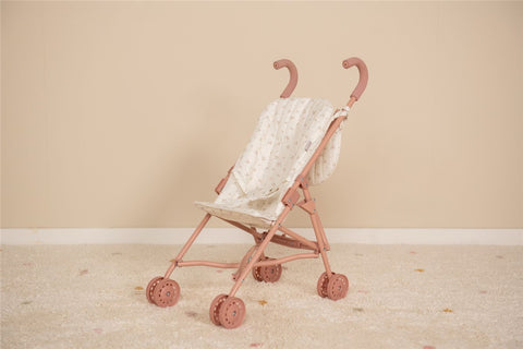 Carrito para muñeca de metal Little Dutch
