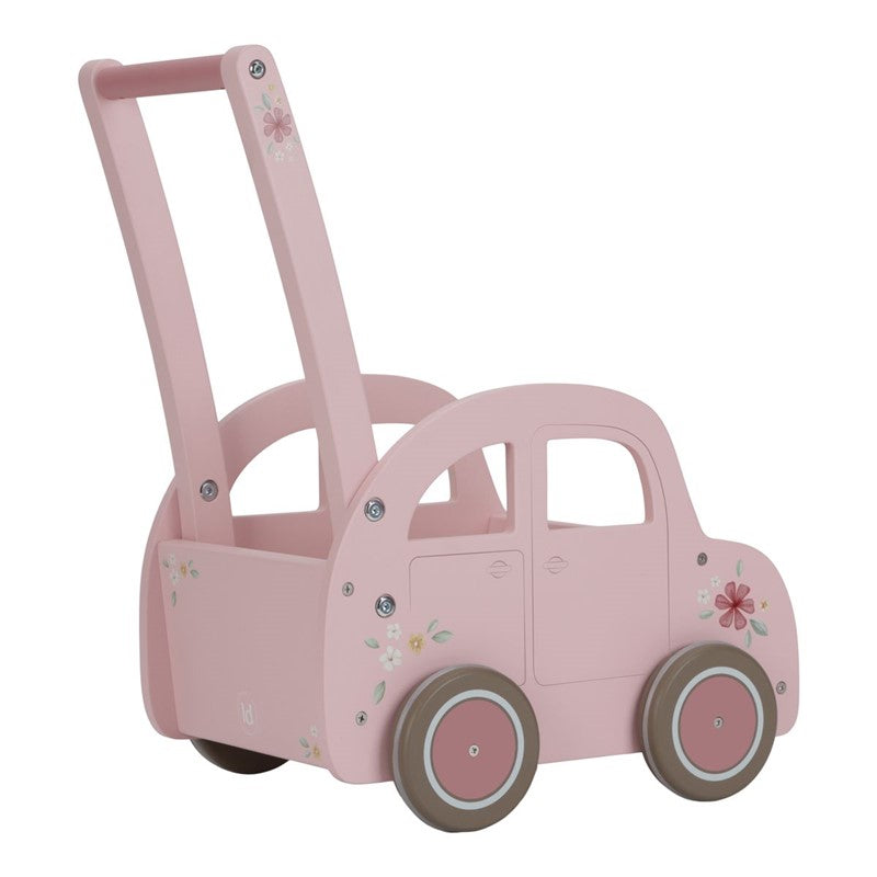 Andador coche rosa FSC Little Dutch