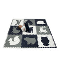 Alfombra puzle XXL Bosque 180 x 180 cm Hakuna Matte