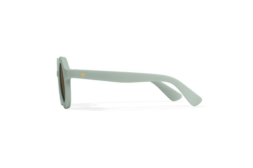 Gafas de sol redondas verde mar Little Dutch