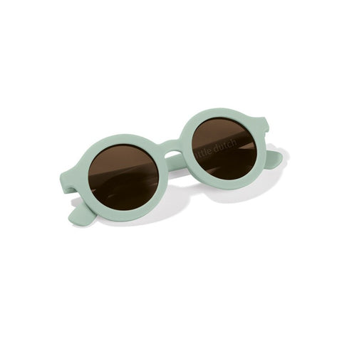 Gafas de sol redondas verde mar Little Dutch