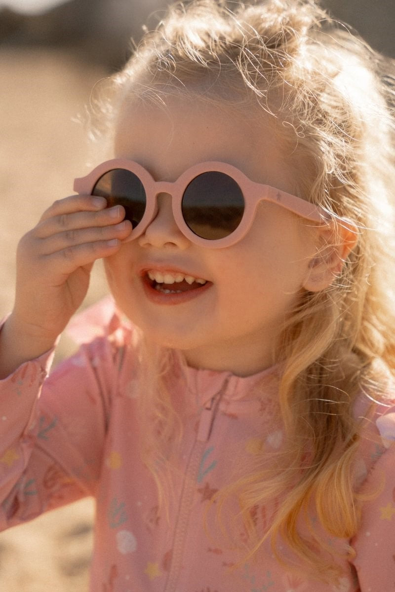 Gafas de sol redondas rosa claro Little Dutch