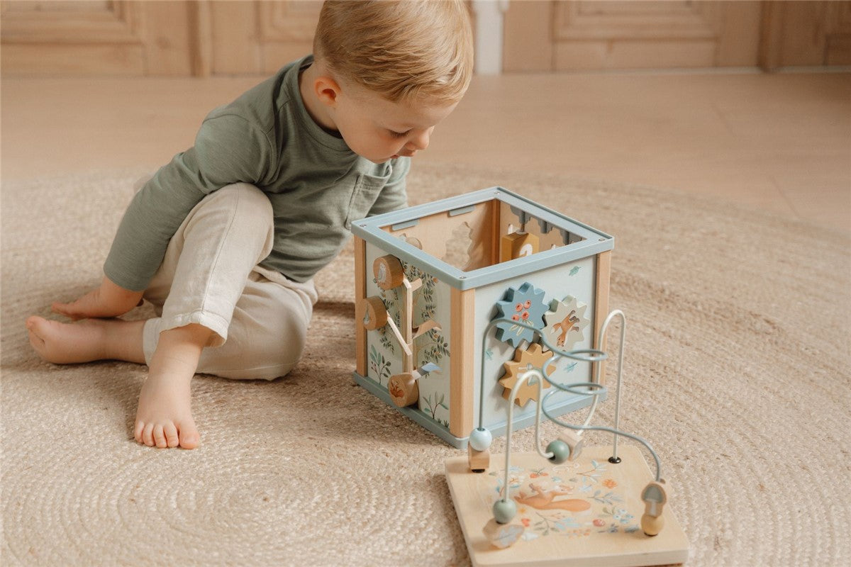 Cubo de actividades Forest Friends Little Dutch