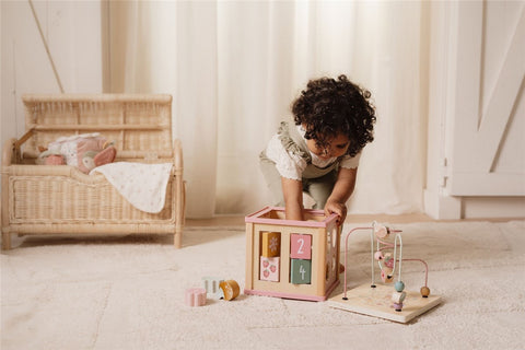 Cubo de actividades Fairy Garden Little Dutch