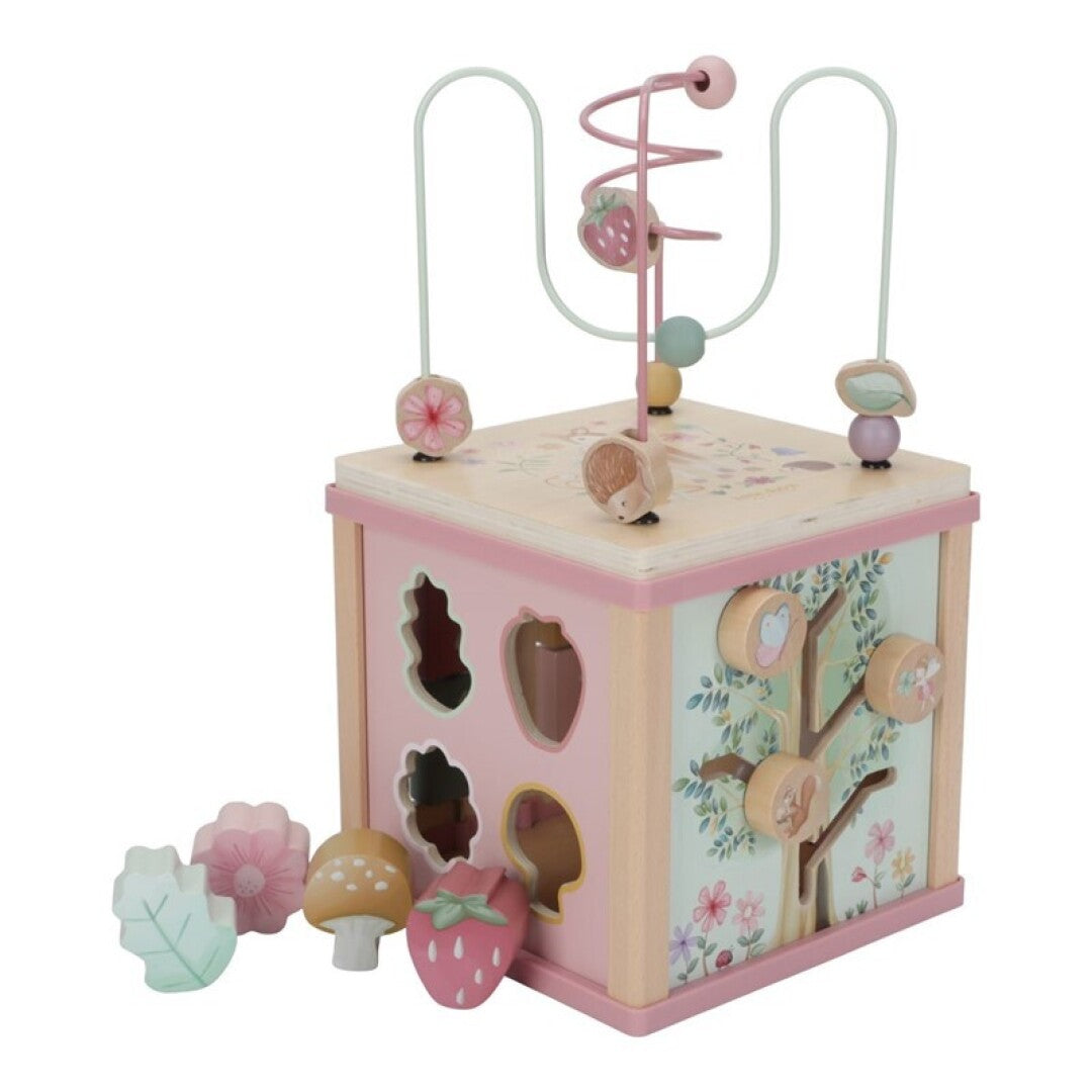 Cubo de actividades Fairy Garden Little Dutch