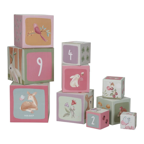 Bloques apilables Fairy Garden Little Dutch
