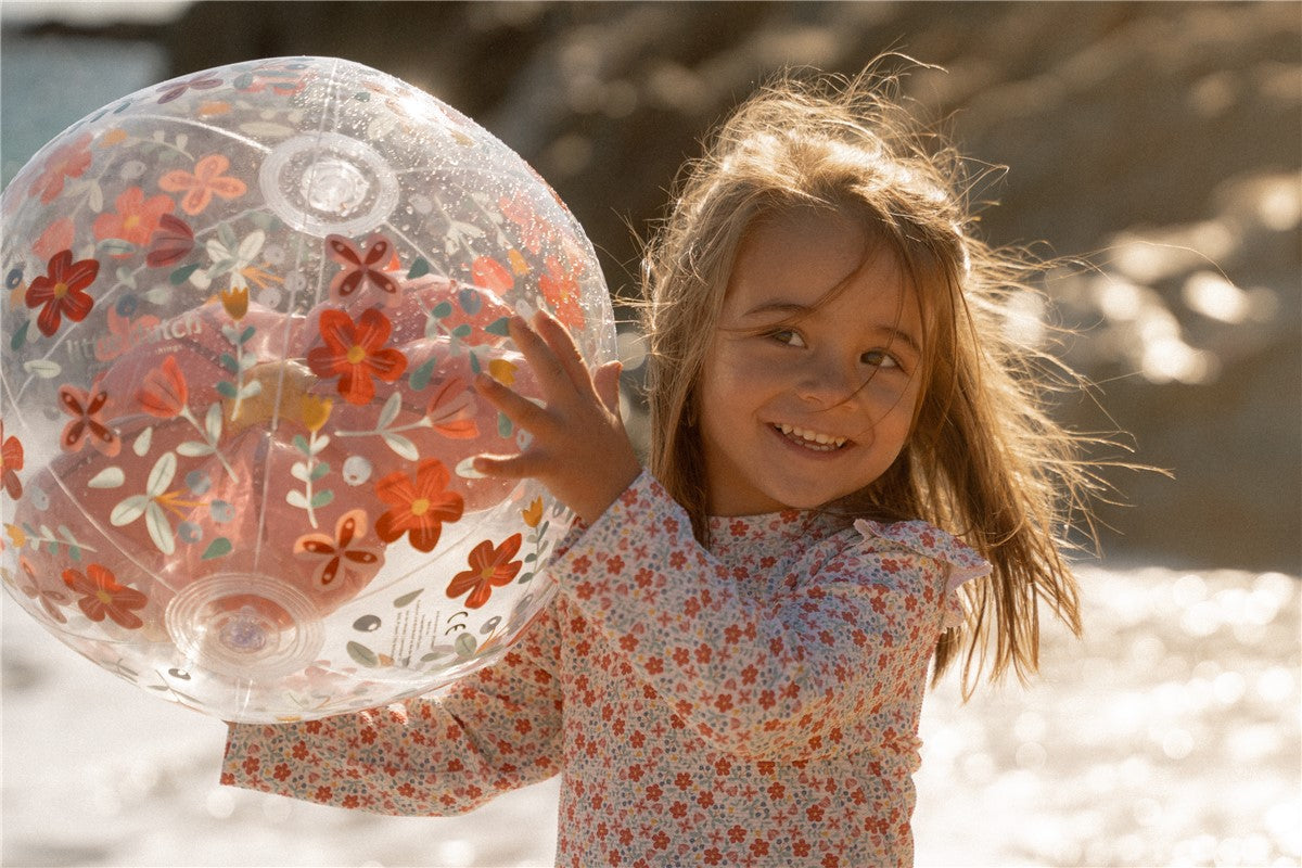 Pelota Playa 3D Flores Little Dutch