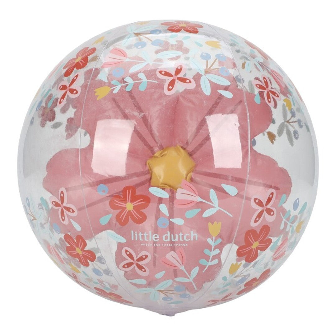 Pelota Playa 3D Flores Little Dutch