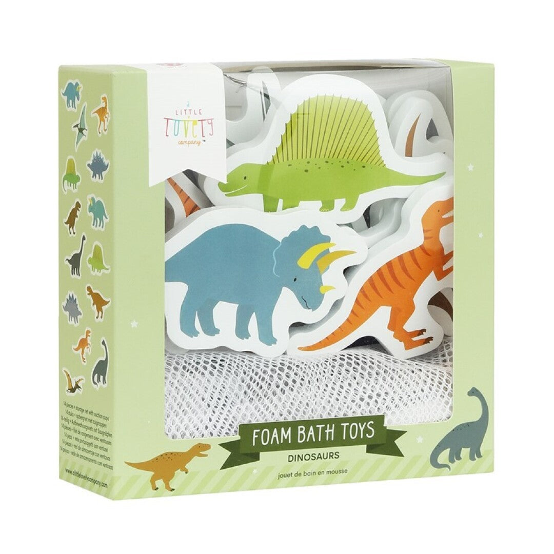 Juguete de espuma para bañera Dinosaurios