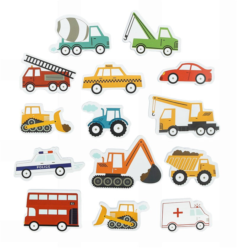 Juguete de espuma para bañera Vehículos