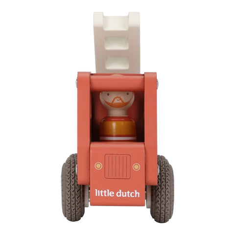Camión de bomberos de madera FSC Little Dutch