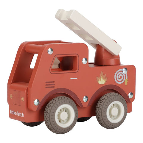 Camión de bomberos de madera FSC Little Dutch