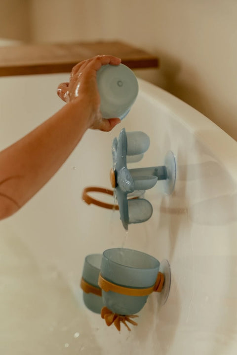 Juego de baño tazas y estrella Little Dutch