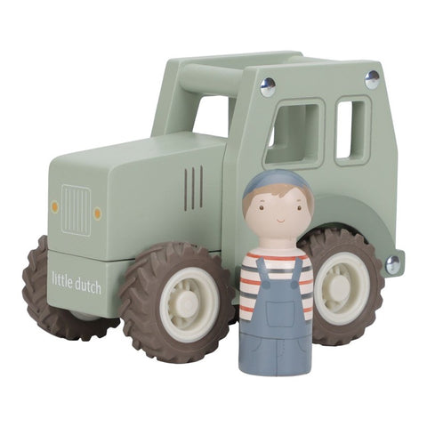 Tractor de madera FSC Little Dutch