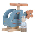 Helicóptero de madera FSC Little Dutch
