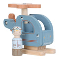 Helicóptero de madera FSC Little Dutch