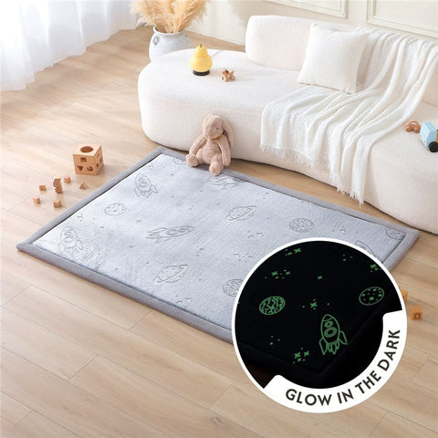 Alfombra Brilla en la Oscuridad Planet Hakuna Matte