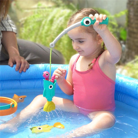 Cubo con juego de pesca Yookidoo