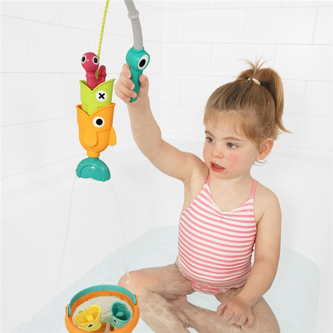 Cubo con juego de pesca Yookidoo